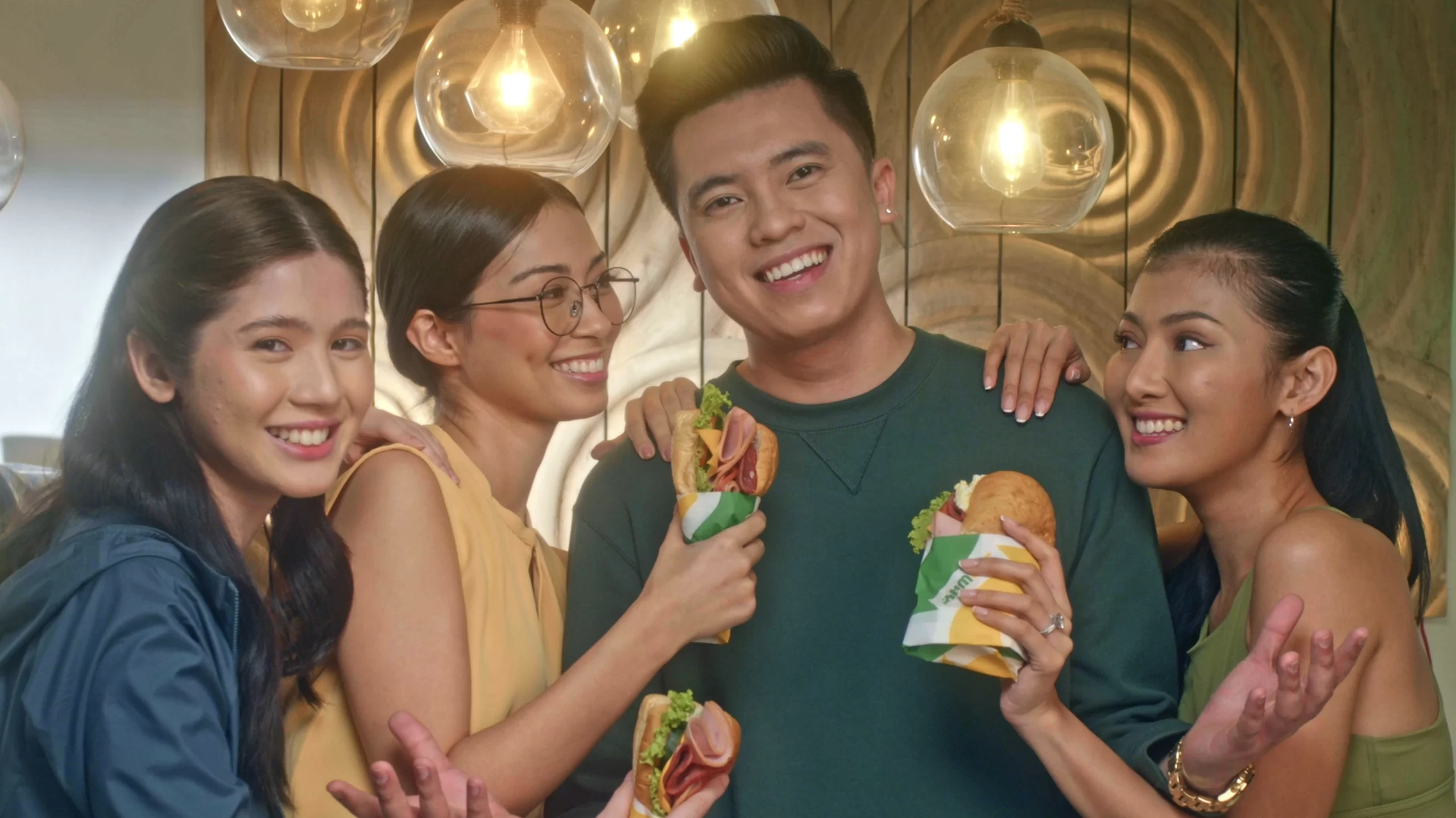The commercial perfectly highlights the variety one gets from Subway®’s three B.M.T.™ options.
